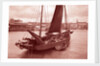 Photograph of 'Erycina' (1882) under sail in September 1934 off the Barbican, Plymouth by H Oliver Hill