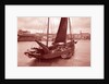 Photograph of 'Erycina' (1882) under sail in September 1934 off the Barbican, Plymouth by H Oliver Hill