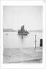 Photograph of the 'Erycina' (1882) under sail in Plymouth harbour in September 1934 by unknown