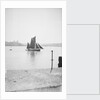 Photograph of the 'Erycina' (1882) under sail in Plymouth harbour in September 1934 by unknown