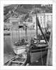 'Marion' Polperro gaffer, in Polperro harbour by Unknown
