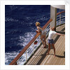 Out on deck for fresh air and a good stretch by unknown