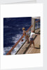 Out on deck for fresh air and a good stretch by unknown