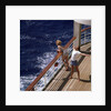 Out on deck for fresh air and a good stretch by unknown