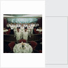 The restaurant staff on the Union-Castle cruise ship 'Windsor Castle' gather for a group photograph by Marine Photo Service