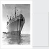 The 'Orcades' at anchor by Marine Photo Service