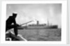 The 'Orcades' at anchor by Marine Photo Service