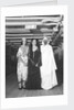 Passengers dress up in Middle Eastern costume for an obscure tableau aboard an unspecified cruise ship by Marine Photo Service