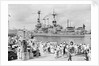 German Battleship 'Schlesien' at Curacao, Lesser Antilles by Marine Photo Service