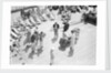 Dog Racing aboard the 'Viceroy of India' by Marine Photo Service