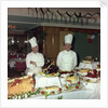 Christmas buffet aboard the 'Empress of England' by Marine Photo Service