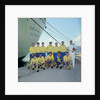 The 'Gripsholm's' crew football team by Marine Photo Service