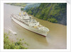 'Oriana' Passing through the Panama Canal by unknown