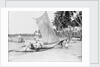 An oruwa, Ceylon (Sri Lanka) 1930 by Marine Photo Service