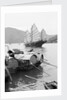 Sampans and a fishing junk, Hong Kong, 1935 by Marine Photo Service