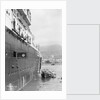 Crews painting the 'Orontes' at Madeira by Marine Photo Service