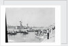 Dghajsas in Grand Harbour, Valletta, Malta, 1931 by Marine Photo Service