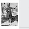 Lascar crew member at Narvik, Norway by unknown