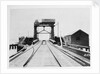 View of Richborough rail terminal looking along the track towards the end of the ramp by unknown