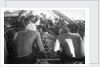 Divers looking through oysters by Alan Villiers