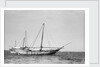 The 'Triumph of Righteousness' at anchor in Manama roads, Bahrain by Alan Villiers