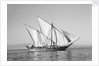 A boom under full sail by Alan Villiers