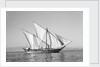 A boom under full sail by Alan Villiers