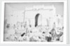 Mukalla West Gate camel park by Alan Villiers