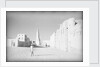 Street and mosque in Shihr, on the Hadhramaut coast by Alan Villiers