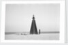 Lighthouse at entrance to Kuwait Bay by Alan Villiers