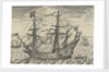 'Golden Lion' commanded by Henry Seymour by Claes Jansz Visscher the Younger