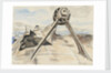 Tirpitz' 6.7.45 starboard propeller bracket and shaft by Stephen Bone