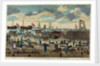 A view near Woolwich in Kent, shewing the employment of the convicts for the hulks by Carver & Bowles