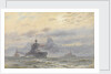 HMS 'Princess Royal' and New Zealand by Alma Claude Burlton Cull