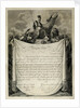 Lloyds Patriotic Fund Certificate presenting a sword to captain Henry Digby, 4 December 1805. by Edward Scriven