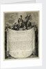 Lloyds Patriotic Fund Certificate presenting a sword to captain Henry Digby, 4 December 1805. by Edward Scriven