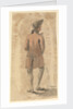 Back view of man urinating by Gabriel Bray