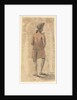 Back view of man urinating by Gabriel Bray