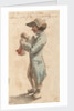 Bray Album: 'The Steward of the Pallas weighing a Piece of Beef, December 1774' by Gabriel Bray