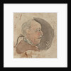 Profile of a middle-aged man with a pigtail by Gabriel Bray