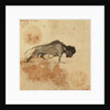 Sketch of a bison by Gabriel Bray