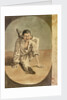 Oriental seaman with his left leg tucked behind his head by Gabriel Bray