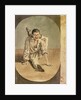 Oriental seaman with his left leg tucked behind his head by Gabriel Bray