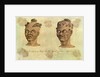'The Fantyman Head Dress, Gold Coast, Africa' [Bray album] by Gabriel Bray