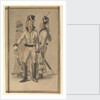 Figures in Russian (?) military uniform by Gabriel Bray