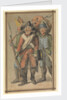 Three soldiers in uniform by Gabriel Bray