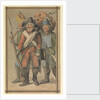 Three soldiers in uniform by Gabriel Bray