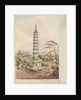 The Porcelain Tower at Nankin [Nanjing, China] by James Henry Butt