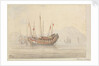 Chinese junks by James Henry Butt