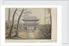 'Tozenji, Yedo. (Residence of Sir R. Alcock)' [Tokyo, Japan] by James Henry Butt